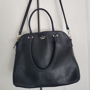Black Leather Kate Spade Crossbody